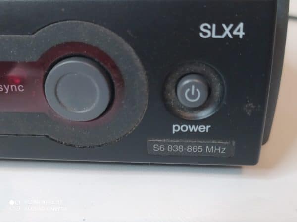 Shure SLX24 System SLX4 Receiver und Mikrofon SLX2 & Beta58A Kapsel 838-865Mhz - Image 6