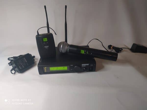 Shure ULXP Mikrofon ULX2 Handheld& SM58 Kapsel & ULX1 Bodypack 829-865Mhz