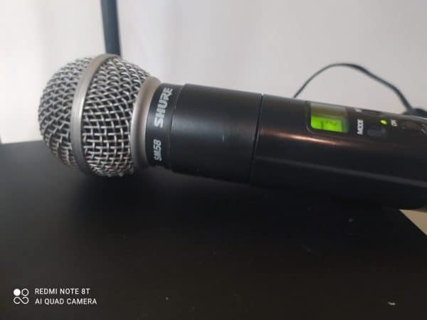 Shure ULXP Mikrofon ULX2 Handheld& SM58 Kapsel & ULX1 Bodypack 829-865Mhz - Image 5