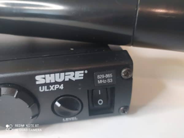 Shure ULXP Mikrofon ULX2 Handheld& SM58 Kapsel & ULX1 Bodypack 829-865Mhz - Image 8