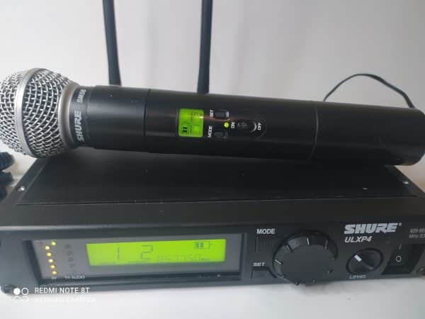 Shure ULXP Mikrofon ULX2 Handheld& SM58 Kapsel LEGAL & ANMELDEFREI 829-865Mhz