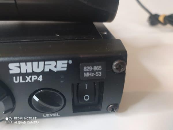 Shure ULXP Mikrofon ULX2 Handheld& SM58 Kapsel LEGAL & ANMELDEFREI 829-865Mhz - Image 5