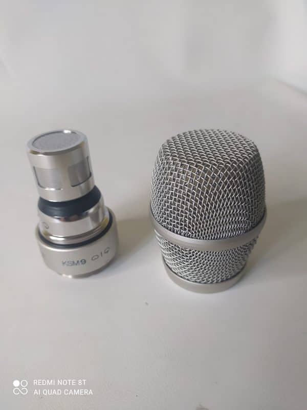 Original Shure Wechselkopf KSM9 RPW184 SL SILBER Wireless Cartridge TOP Zustand - Image 4