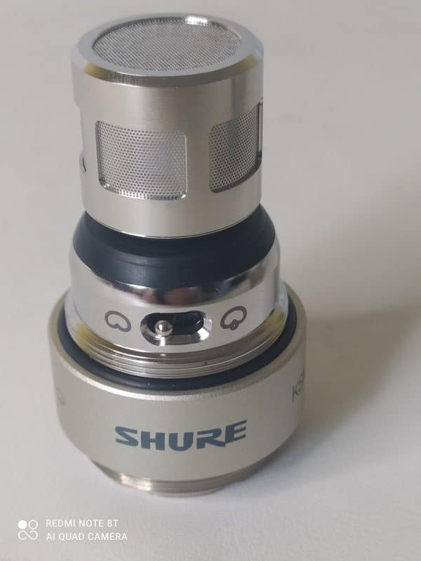 Original Shure Wechselkopf KSM9 RPW184 SL SILBER Wireless Cartridge TOP Zustand - Image 2