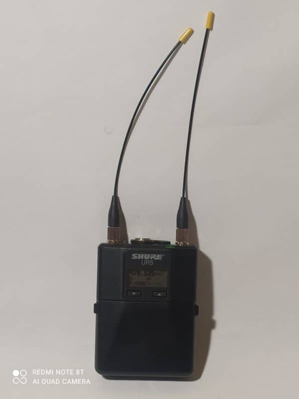 Shure UR5 470-530 Mhz G1E Wireless Receiver Beltpack Bodypack