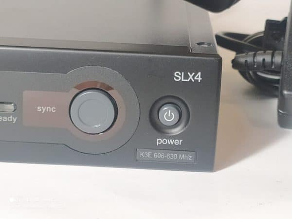 Shure SLX24 System Mikrofon SLX2 & SM58 Kapsel 606-630 Mhz! ANMELDEFREI - Image 3