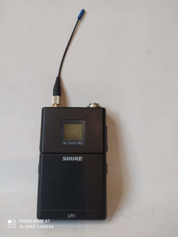 Shure UR1 Sender Q5 740-814 MHz Transmitter UR1 Beltpack Bodypack