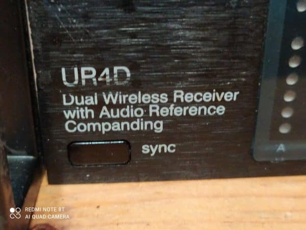 Shure UR4D Dual System 2 x UR2 Mikrofon Beta58A  P8 710-790 - Image 5