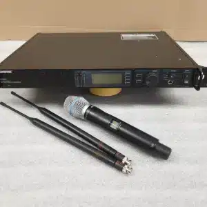 Shure UR4S+ System UR4S+ Receiver & UR2 with Beta87 Capsule Freq H4 518-578Mhz